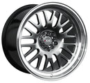 17x8 XXR 531 Black Machined Lip 5x100 ET25 CB73 Wheel-1