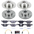 PowerStop Track Day Spec High-Performance Brake Pad and Rotor Kit