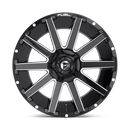 22x10 Fuel Off-Road D615 Contra Gloss Black Milled 6x135 ET-19 CB106.1 Wheel Rim