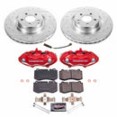 PowerStop Z23 Daily Driver Carbon-Fiber Ceramic Pads Drilled & Slotted Rotor & C