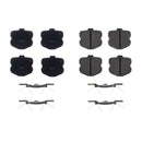 PowerStop Z17 Evolution Ceramic Brake Pads With Hardware