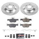PowerStop Z23 Daily Driver Carbon-Fiber Ceramic Brake Pad and Drilled & Slotted