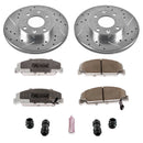 PowerStop Z26 Street Performance Ceramic Brake Pad and Drilled & Slotted Rotor K