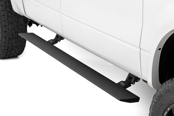 Rough Country Power Running Boards Lighted Crew Cab For Ford F-150 09-14