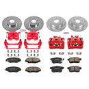 PowerStop Z23 Daily Driver Carbon-Fiber Ceramic Pads Drilled & Slotted Rotor & C