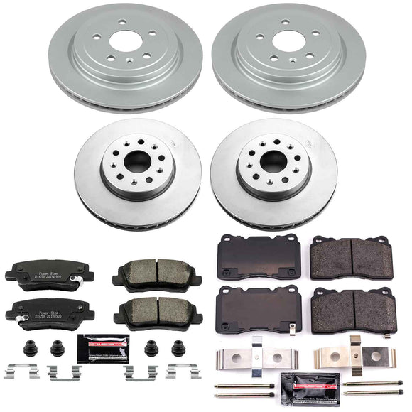 Z23 Daily Driver Premium Carbon-Fiber Ceramic Brake Pad and Fully Coated Rotor K