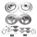 PowerStop Z26 Street Performance Ceramic Brake Pad and Drilled & Slotted Rotor K