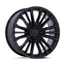 22X9 Performance Replicas PR223 Gloss Black 6x139.7 ET28 Wheel Rim