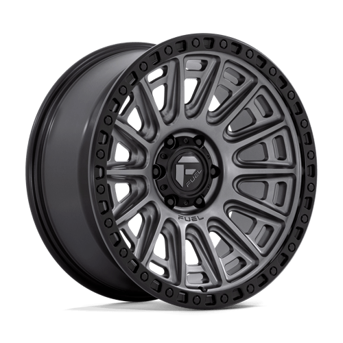 20x9 Fuel Off-Road D835 Cycle Matte Gunmetal with Black Ring 6x139.7 ET1 Wheel