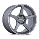 17X8.5 Motegi MR159 Battle V Gunzilla 5x114.3 ET45 Wheel Rim