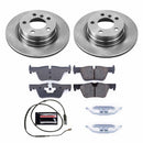 PowerStop OE Stock Replacement Low-Dust Ceramic Brake Pad and Rotor Kit