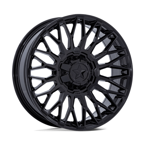 15X7 Msa Offroad Wheels M50 Clubber Gloss Black 4X137 4X156 ET10 Wheel Rim