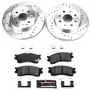 PowerStop Z23 Daily Driver Carbon-Fiber Ceramic Brake Pad and Drilled & Slotted