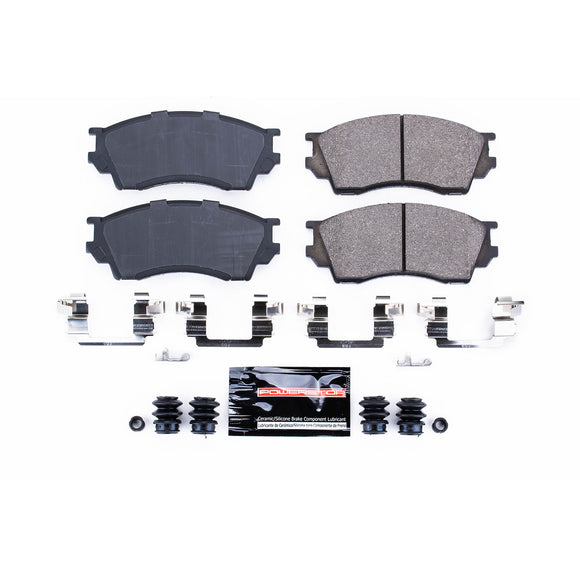 PowerStop Z23 Evolution Sport Carbon-Fiber Brake Pads With Hardware