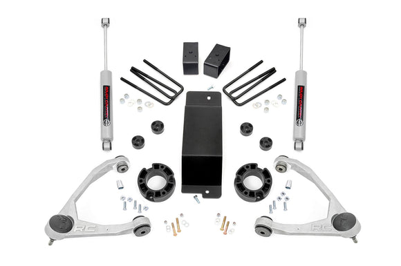 3.5 Inch Lift Kit - Alum/Cast Steel - Chevy/GMC 1500 (07-16)