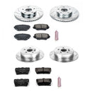 PowerStop Z23 Daily Driver Carbon-Fiber Ceramic Brake Pad and Drilled & Slotted