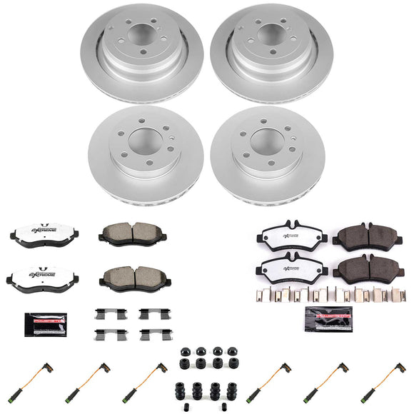 Z36 Truck & Tow Premium Carbon-Fiber Ceramic Brake Pad and Fully Coated Rotor Ki