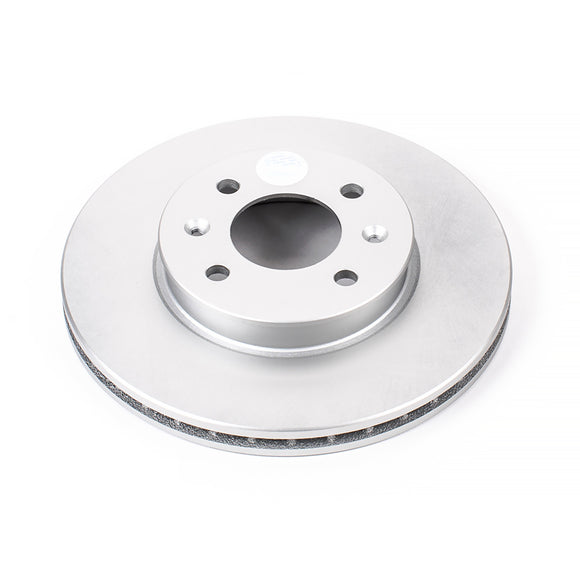 PowerStop Evolution Genuine Geomet Coated Rotors Front For Hyundai Accent
