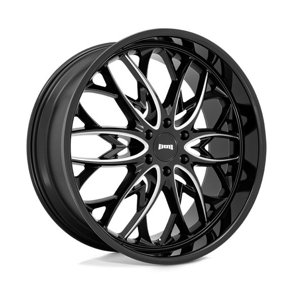 22X9.5 DUB S263 OG Gloss Black Milled 6X139.7 ET25 wheel/rim