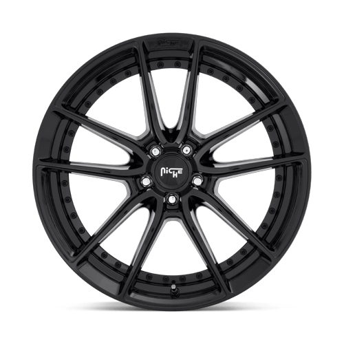 8x18 Niche Wheels M223 DFS Gloss Black Wheel 5x120 ET40 CB72.56