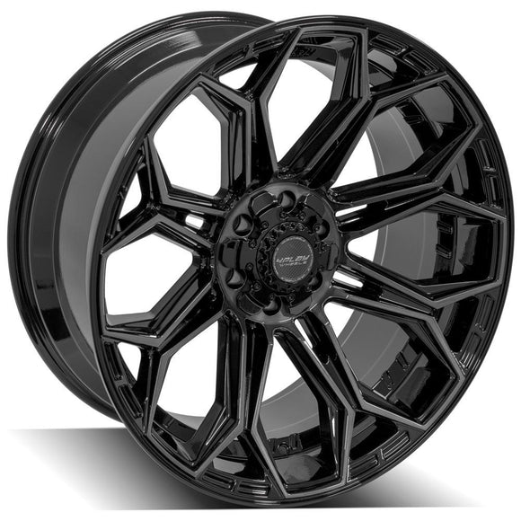 4Play Gen3 4P83 22x10 Black Brushed Face Tinted Wheel 6x135 ET-18 CB106.1