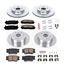 PowerStop Z23 Daily Driver Carbon-Fiber Ceramic Brake Pad and Drilled & Slotted