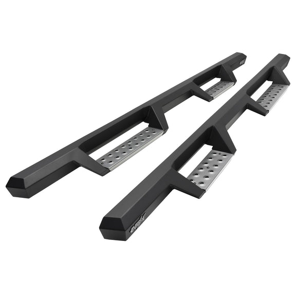 Westin HDX Stainless Drop Nerf Step Bars Textured Black 56-142152