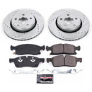 PowerStop Z23 Daily Driver Carbon-Fiber Ceramic Brake Pad and Drilled & Slotted