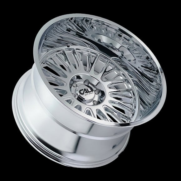 22x12 Cali Off-Road 9116 Vertex Chrome 6x135 ET-44 Wheel Rim