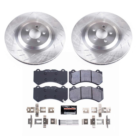 PowerStop Track Day High-Performance Brake Pad and Rotor Kit