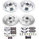 PowerStop Z26 Street Performance Ceramic Brake Pad and Drilled & Slotted Rotor K