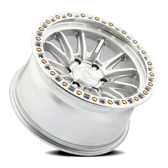 20x9 Arena Mission Gloss Silver Machined 8x170 ET20 CB125.10 Wheel Rim