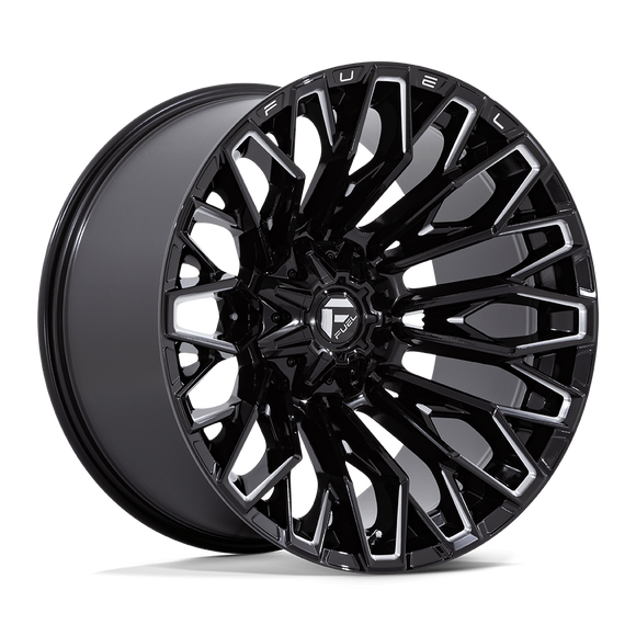 22x12 Fuel Off-Road FC865 Strike Gloss Black Milled 8x180 ET-44 CB124.2 Wheel