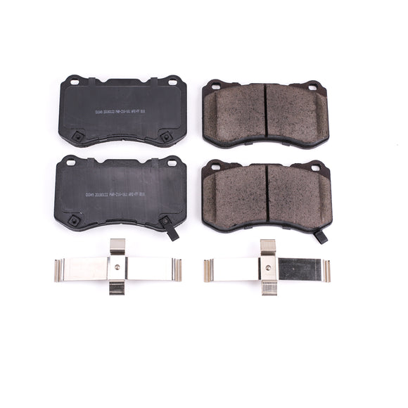 PowerStop Z17 Evolution Ceramic Brake Pads With Hardware