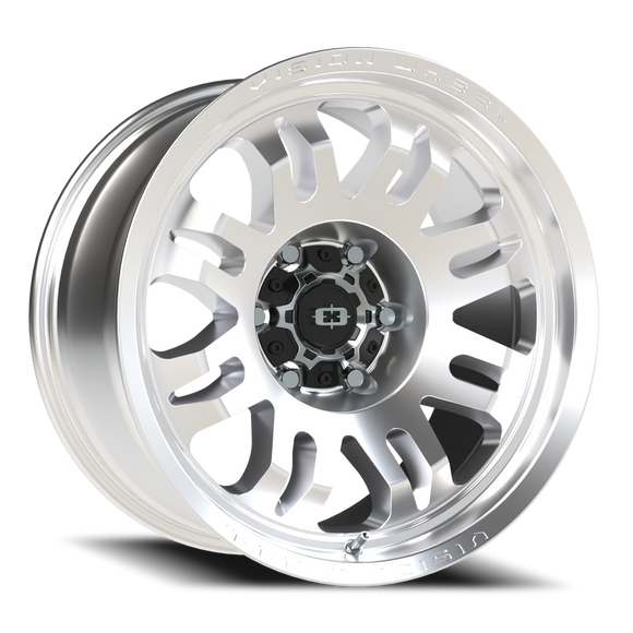 18x9.5 Vision 409 Inferno Milled Machined 6x5.5 6x139.7 ET-18 wheel/rim