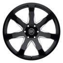 20X8.5 Black Rhino Mozambique Wheel/Rim Gloss Black 6X135 20-8.5 6-135-5