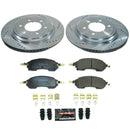 PowerStop Z23 Daily Driver Carbon-Fiber Ceramic Brake Pad and Drilled & Slotted