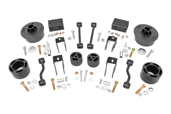2.5 Inch Lift Kit - Spacers - Jeep Wrangler JL 4WD (2018-2023)