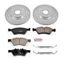 PowerStop Z23 Daily Driver Carbon-Fiber Ceramic Brake Pad and Drilled & Slotted