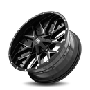 22x10 Hardrock Affliction Gloss Black Milled 5x127/139.7 ET-19 wheel/rim-4