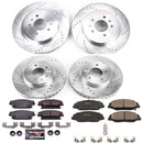 PowerStop Z23 Daily Driver Carbon-Fiber Ceramic Brake Pad and Drilled & Slotted