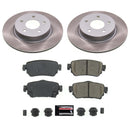 PowerStop Semi-Coated Rotor and Low-Dust Ceramic Brake Pad Kit