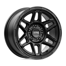 17X8 KMC KM716 NOMAD Satin Black 5X108 ET38 wheel/rim