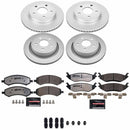 Z36 Truck & Tow Premium Carbon-Fiber Ceramic Brake Pad and Fully Coated Rotor Ki