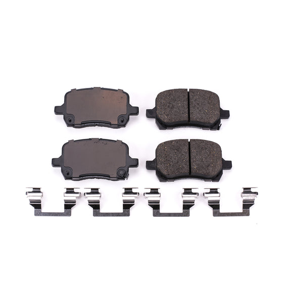 PowerStop Z17 Evolution Ceramic Brake Pads With Hardware