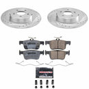 Z26 Street Performance Ceramic Brake Pad and Drilled & Slotted Rotor Kit