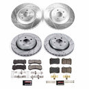 PowerStop Z23 Daily Driver Carbon-Fiber Ceramic Brake Pad and Drilled & Slotted