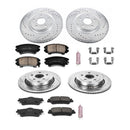 PowerStop Z23 Daily Driver Carbon-Fiber Ceramic Brake Pad and Drilled & Slotted