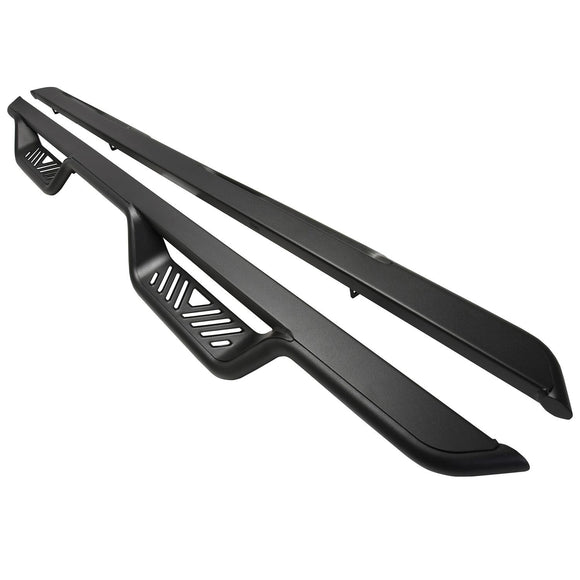 Westin Outlaw Drop Nerf Step Bars Powder Coated Textured Black Steel 20-13945