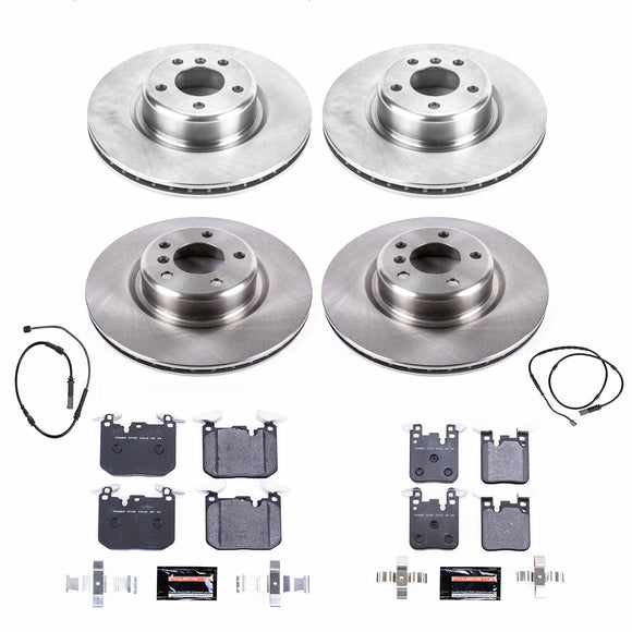 PowerStop Track Day High-Performance Brake Pad and Rotor Kit